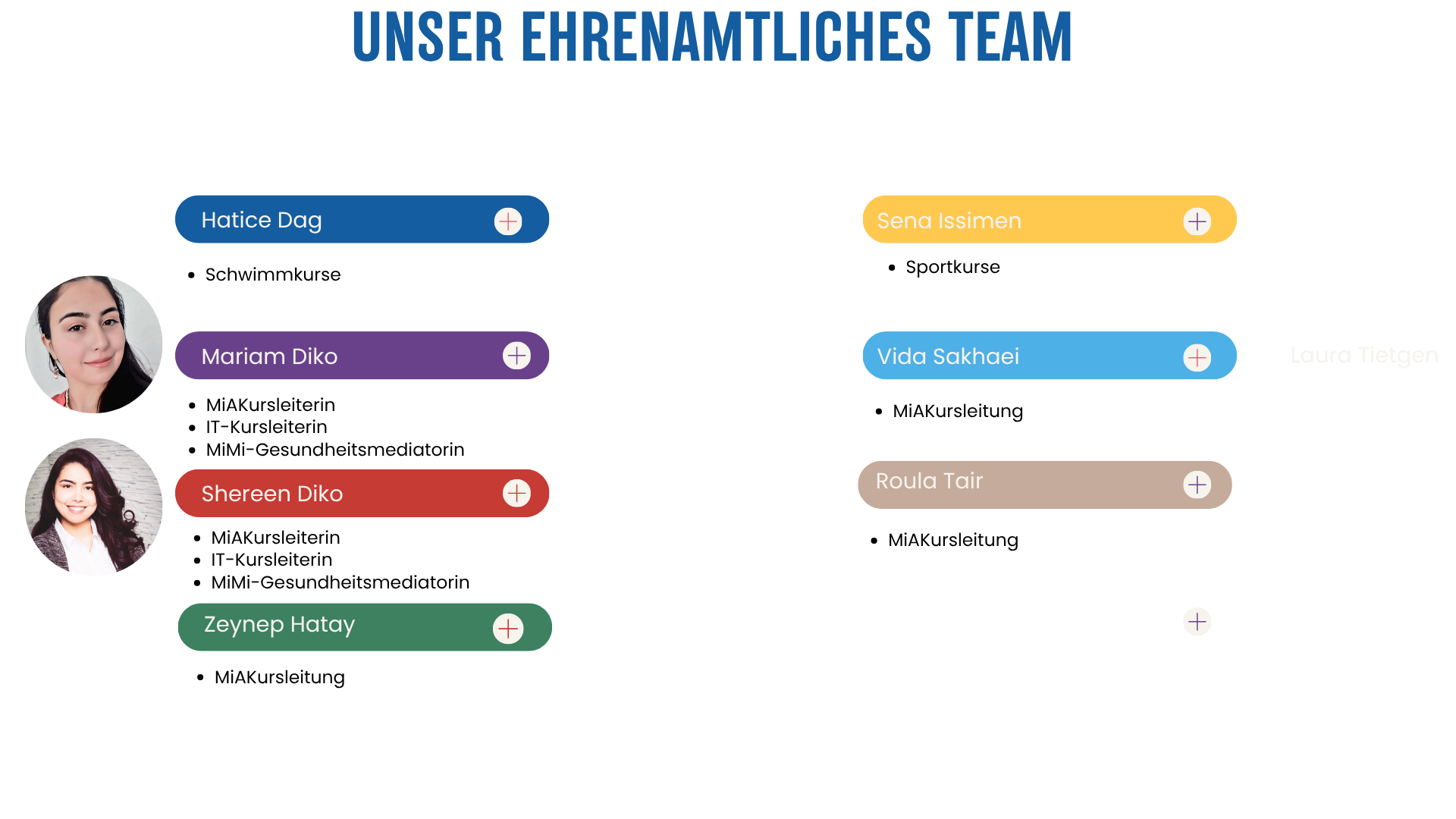 Unser Ehrenamtliches Team